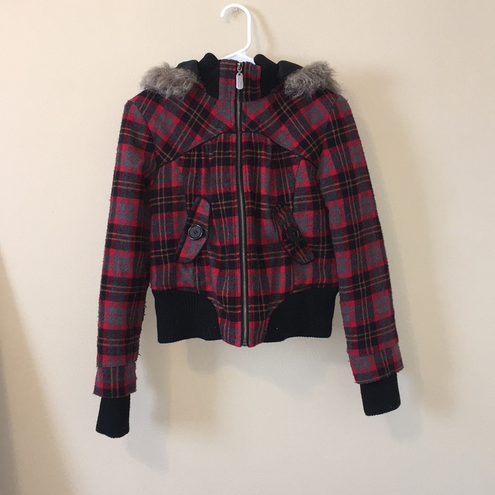 Plaid Winter Jacket